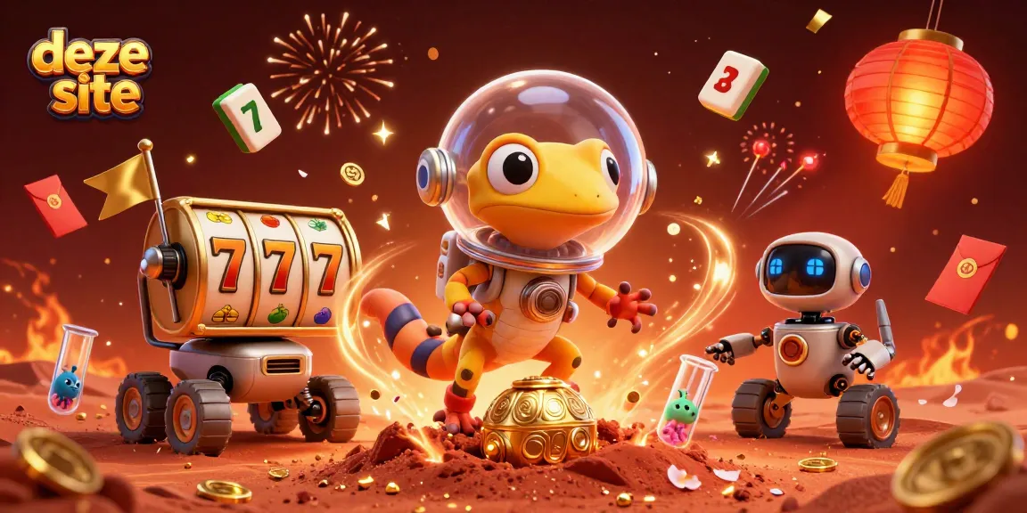 Engage with deze site and uncover exciting jackpots in a vivid Martian casino adventure.